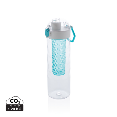 Picture of HONEYCOMB LOCKABLE LEAK PROOF INFUSER BOTTLE in Turquoise.
