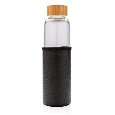 Picture of GLASS BOTTLE with Textured PU Sleeve