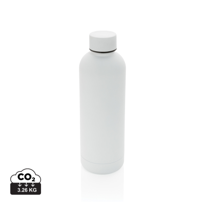 Picture of IMPACT STAINLESS STEEL METAL VACUUM BOTTLE in White
