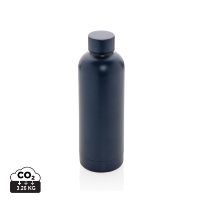 Picture of IMPACT STAINLESS STEEL METAL VACUUM BOTTLE in Blue