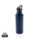 Picture of DELUXE STAINLESS STEEL METAL ACTIVITY BOTTLE in Navy