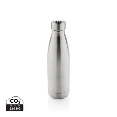 Picture of VACUUM THERMAL INSULATED STAINLESS STEEL METAL BOTTLE in Silver