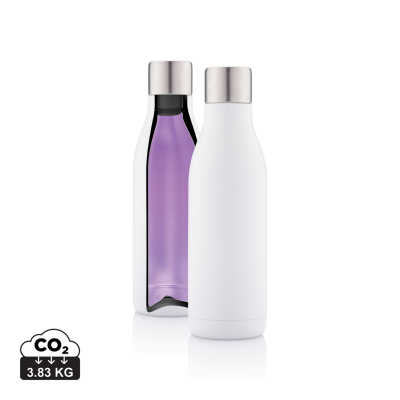 Picture of UV-C STERILIZER VACUUM STAINLESS STEEL METAL BOTTLE in White
