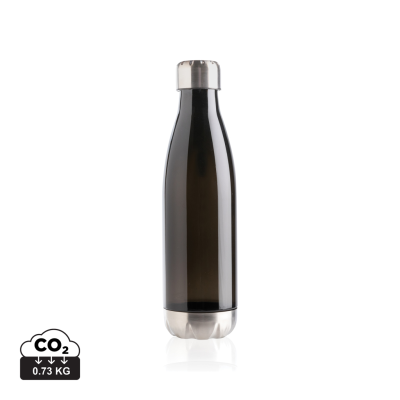 Picture of LEAKPROOF WATER BOTTLE with Stainless Steel Metal Lid in Black
