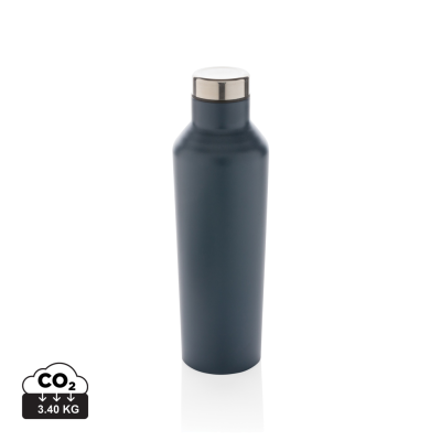 Picture of MODERN VACUUM STAINLESS STEEL METAL WATER BOTTLE in Blue