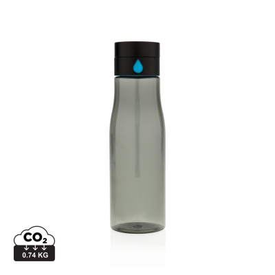 Picture of AQUA HYDRATION TRACKING TRITAN BOTTLE in Black.