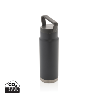 Picture of LEAKPROOF VACUUM ON-THE-GO BOTTLE with Handle in Grey.
