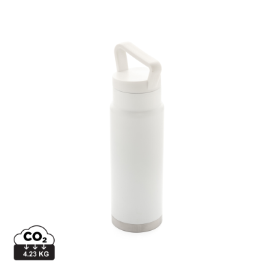 Picture of LEAKPROOF VACUUM ON-THE-GO BOTTLE with Handle in White.