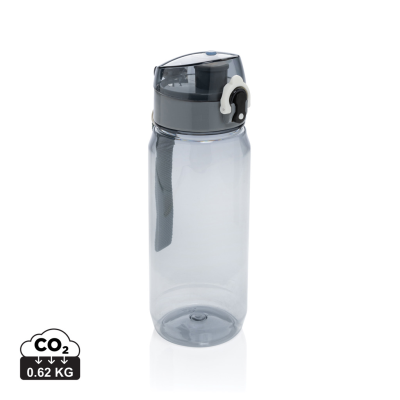 Picture of YIDE RCS RECYCLED PET LEAKPROOF LOCKABLE WATERBOTTLE 600ML in Black.