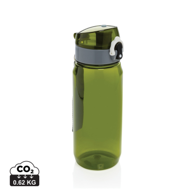 Picture of YIDE RCS RECYCLED PET LEAKPROOF LOCKABLE WATERBOTTLE 600ML in Green.