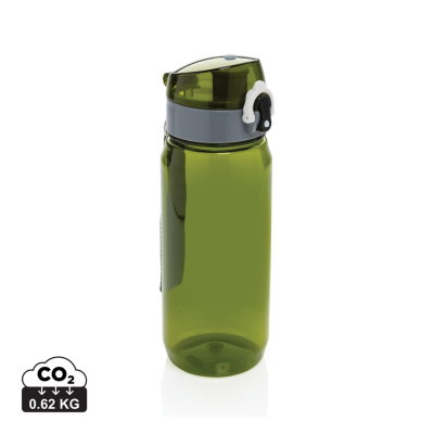 Picture of YIDE RCS RECYCLED PET LEAKPROOF LOCKABLE WATERBOTTLE 600ML in Green