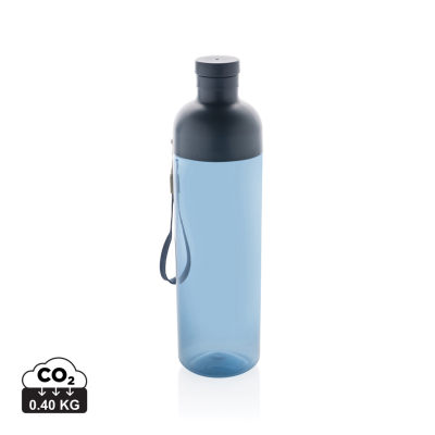Picture of IMPACT RCS RECYCLED PET LEAKPROOF WATER BOTTLE 600ML in Navy.
