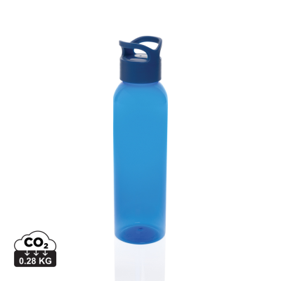 Picture of OASIS RCS RECYCLED PET WATER BOTTLE 650ML in Blue.