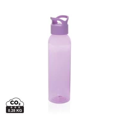 Picture of OASIS RCS RECYCLED PET WATER BOTTLE 650ML in Purple.