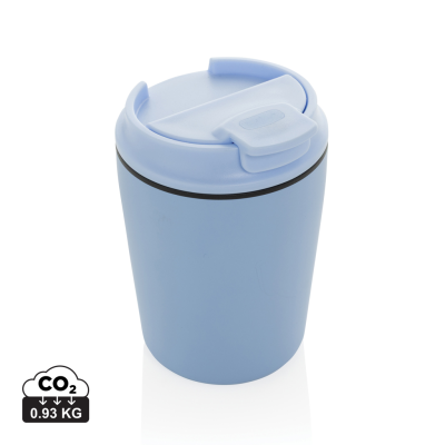 Picture of PICO BARISTA RCS COFFEE MUG 220ML in Tube Giftbox in Light Blue