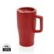 Picture of CERAMIC POTTERY LUXE QUENCHER 490ML in Red