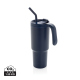 Picture of GRAPHIC 360 RCS CERTIFIED RECYCLED STEEL TUMBLER 900ML in Navy