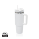 Picture of PEAKFLOW RCS RECYCLED STEEL TUMBLER 1200ML in White