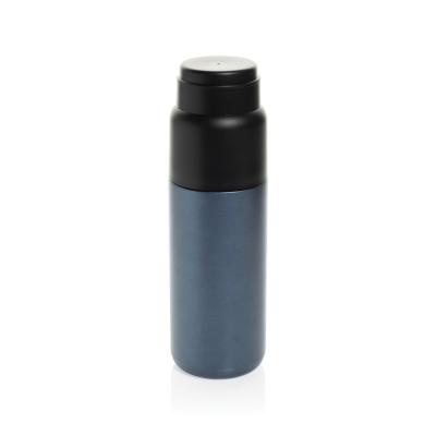 Picture of THERMOCUP RCS RECYCLED VACUUM FLASK with Cup 500Ml in Navy