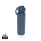 Picture of VIA RCS RE-STEEL LOCKABLE SPORTS BOTTLE 600ML in Navy