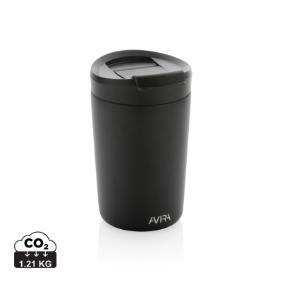 Picture of AVIRA ALYA RCS RE-STEEL TUMBLER 300ML in Black.