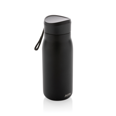 Picture of AVIRA AIN RCS RE-STEEL 150ML MINI TRAVEL BOTTLE in Black.