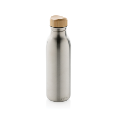 Picture of AVIRA ALCOR RCS RE-STEEL SINGLE WALL WATER BOTTLE 600 ML in Silver