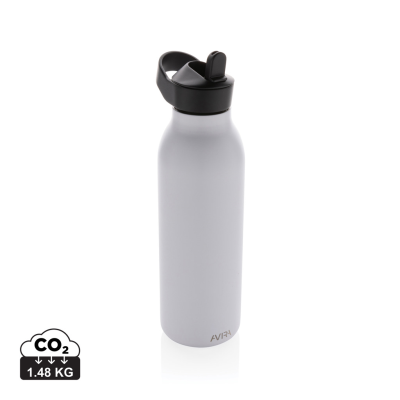 Picture of AVIRA ARA RCS RE-STEEL FLIPTOP WATER BOTTLE 500ML in White