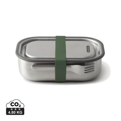 Picture of BLACK+BLUM STAINLESS STEEL METAL LUNCH BOX LARGE in Olive Green
