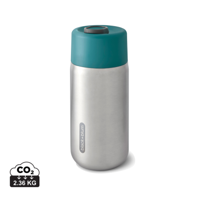 Picture of BLACK+BLUM THERMAL INSULATED LEAKPROOF TRAVEL CUP STAINLESS STEEL METAL in Turquoise.
