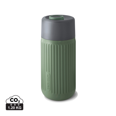 Picture of BLACK+BLUM GLASS TRAVEL CUP 340ML in Olive Green.