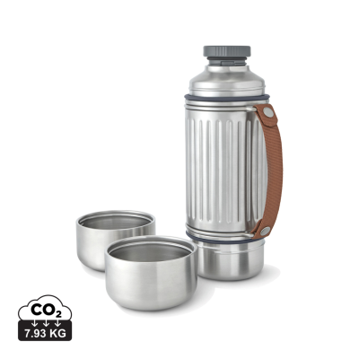 Picture of BLACK+BLUM EXPLORER FLASK DUO 1L in Grey.