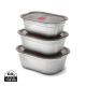Picture of BLACK+BLUM MEALPREP BOX 3PCS SET SMALL, MEDIUM, LARGE in Grey