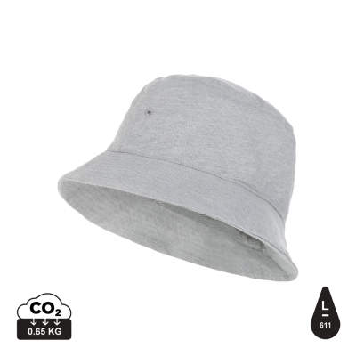 Picture of IMPACT AWARE™ 285 GSM RCANVAS ONE SIZE BUCKET HAT UNDYED in Grey