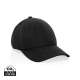Picture of MILO AWARE™ RECYCLED HEATHER 6 PANEL CAP 200GR in Black