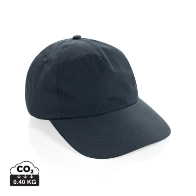 Picture of KENTO URBAN RCS RECYCLED NYLON 5 PNL ADVENTURE BASEBALL CAP in Navy