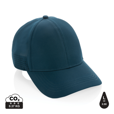 Picture of IMPACT AWARE™ RPET 6 PANEL SPORTS CAP in Navy.