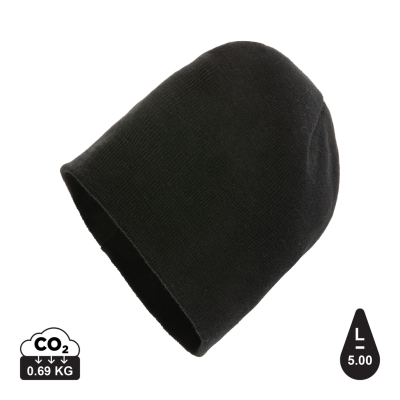 Picture of IMPACT AWARE™ CLASSIC BEANIE with Polylana® in Black.