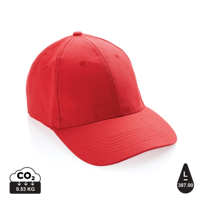 Picture of IMPACT 6 PANEL 280GR RECYCLED COTTON CAP with Aware™ Tracer