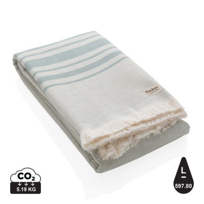 Picture of UKIYO YUMIKO AWARE™ HAMMAM TOWEL 100 x 180CM in Green.