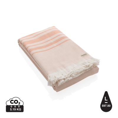 Picture of UKIYO YUMIKO AWARE™ HAMMAM TOWEL 100 x 180CM in Pink.