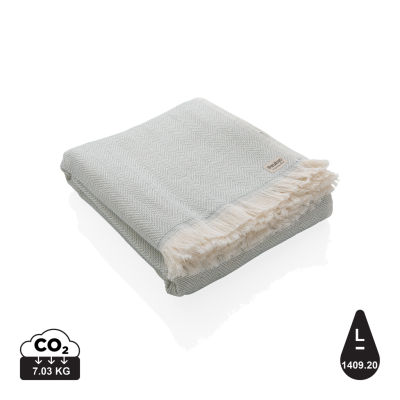 Picture of UKIYO HISAKO AWARE™ 4 SEASONS TOWEL & BLANKET 100X180 in Green.