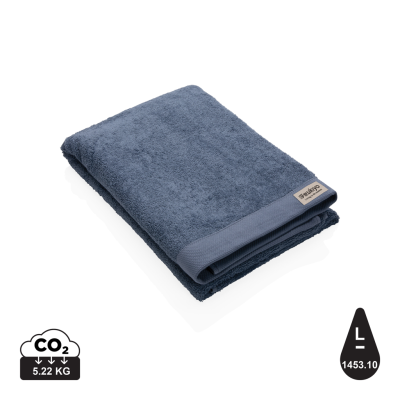 Picture of UKIYO SAKURA AWARE™ 500 GSM BATH TOWEL 70 x 140CM in Blue.