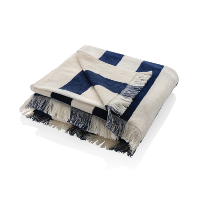 Picture of UKIYO YUKARI AWARE™ XL DELUXE BEACH TOWEL 100X180CM in Navy.