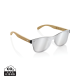 Picture of PRISM RCS RECYCLED PLASTIC SUNGLASSES with Bamboo Frame in Brown