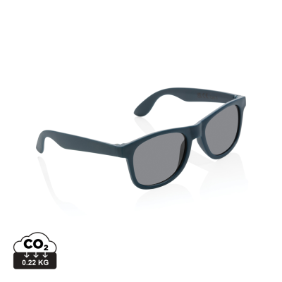 Picture of GRS RECYCLED PP PLASTIC SUNGLASSES in Navy.
