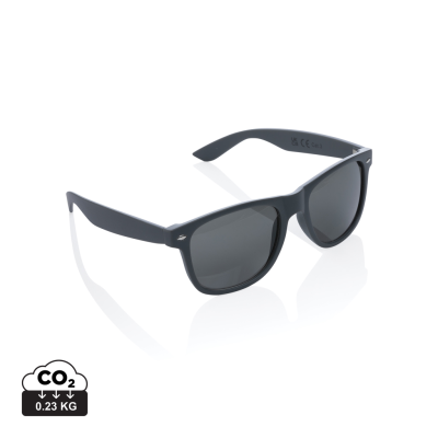 Picture of GRS RECYCLED PLASTIC SUNGLASSES in Anthracite