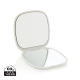 Picture of REFLECTA RCS RECYCLED PLASTIC MAKE-UP MIRROR in White