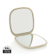Picture of REFLECTA RCS RECYCLED PLASTIC MAKE-UP MIRROR in Beige