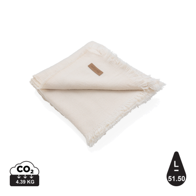 Picture of UKIYO AWARE™ POLYLANA® WOVEN BLANKET 130X150CM in Off White